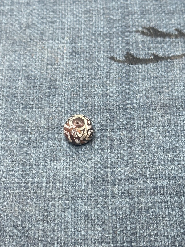 古玩陶瓷宋元精品瑪瑙珠拍賣，當前價格89元