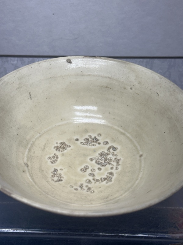 古玩陶瓷元代邢窯精品白釉碗拍賣，當前價格269元