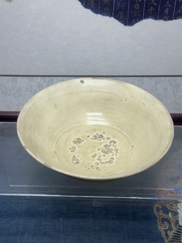 古玩陶瓷元代邢窯精品白釉碗拍賣，當前價格269元