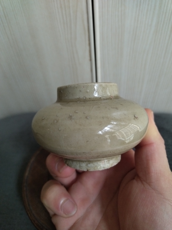 古玩陶瓷青瓷水盂拍賣，當前價格799元