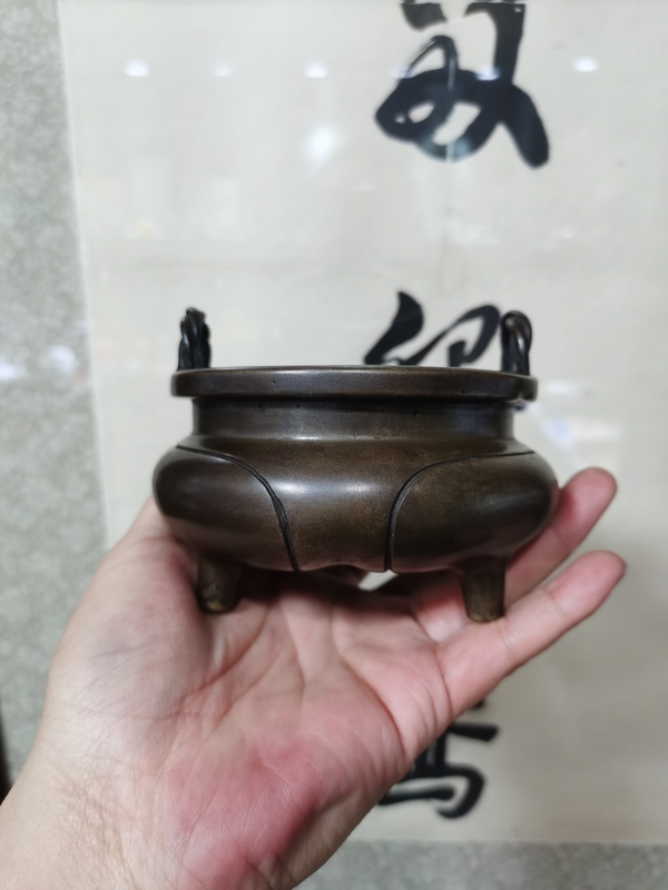 古玩銅器爐拍賣，當前價格11000元