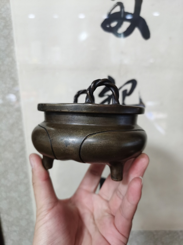 古玩銅器爐拍賣，當前價格11000元