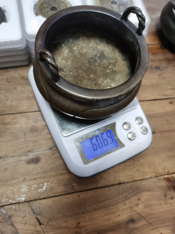 古玩銅器爐拍賣，當前價格11000元