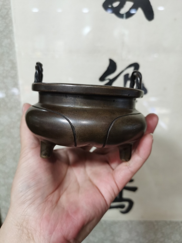 古玩銅器爐拍賣，當前價格11000元