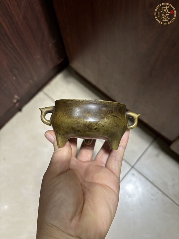 古玩銅器銅爐真品鑒賞圖
