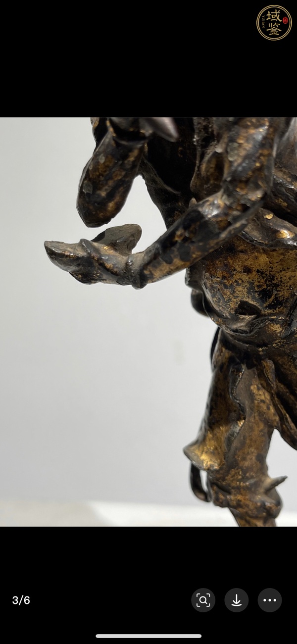 古玩銅器銅魁星點(diǎn)斗真品鑒賞圖