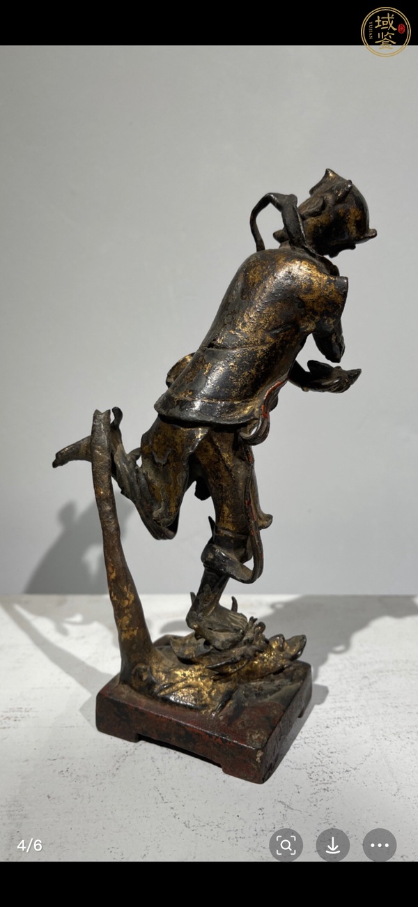 古玩銅器銅魁星點(diǎn)斗真品鑒賞圖