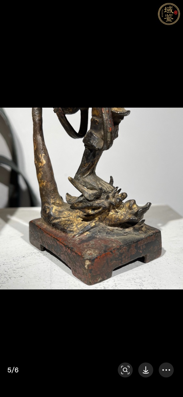 古玩銅器銅魁星點(diǎn)斗真品鑒賞圖