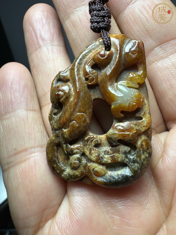 古玩玉器仿古玉佩真品鑒賞圖