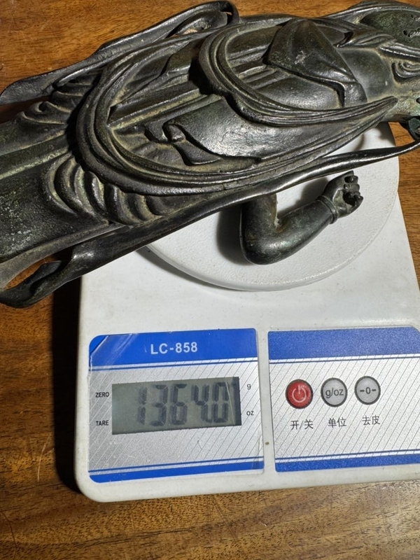 古玩銅器造像拍賣，當前價格16000元