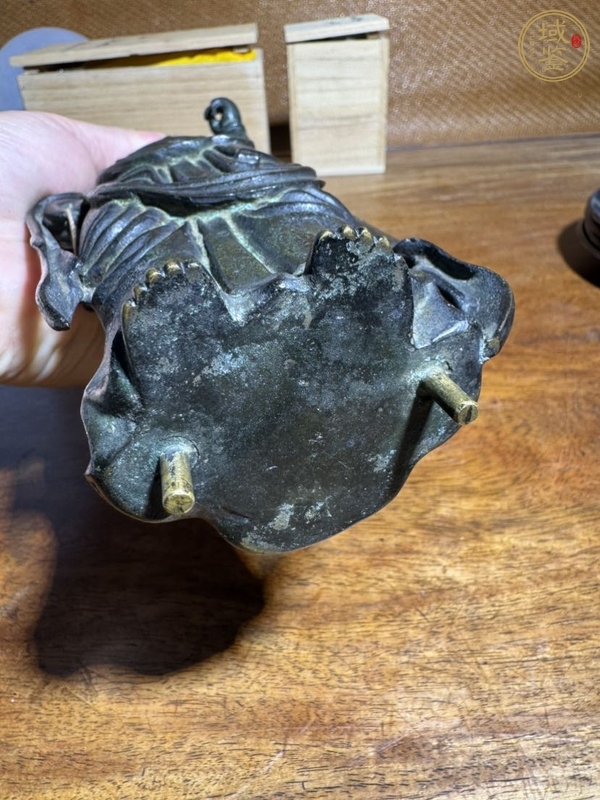 古玩銅器造像真品鑒賞圖