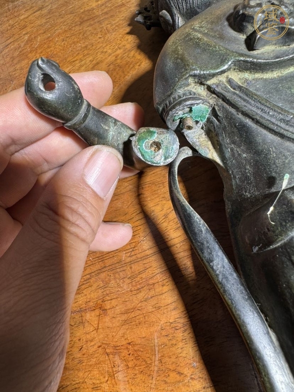 古玩銅器造像真品鑒賞圖