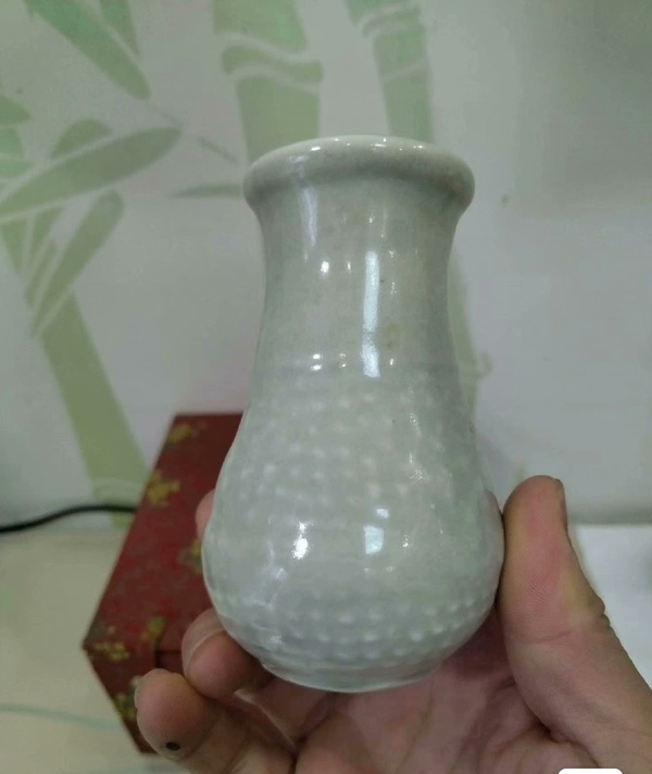 古玩陶瓷青白釉箸瓶，模糊，偏老拍賣，當前價格1188元