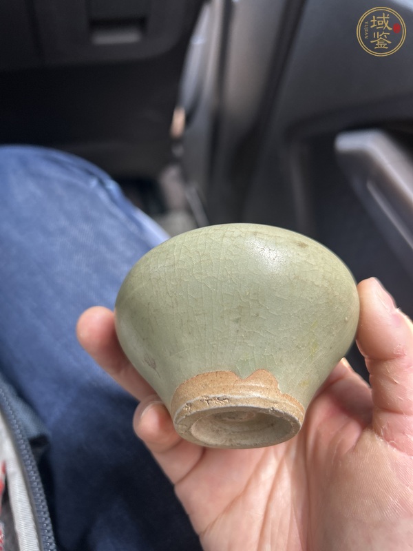 古玩陶瓷龍泉青瓷罐真品鑒賞圖