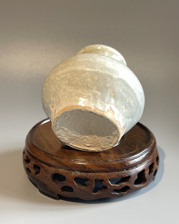 古玩陶瓷青白釉雙系罐拍賣，當(dāng)前價(jià)格500元