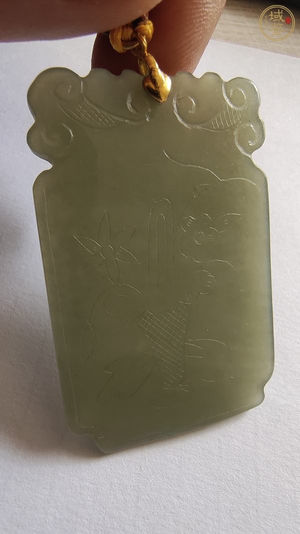 古玩玉器玉牌子真品鑒賞圖