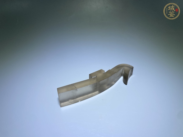 古玩玉器天然水晶“帶鉤”真品鑒賞圖