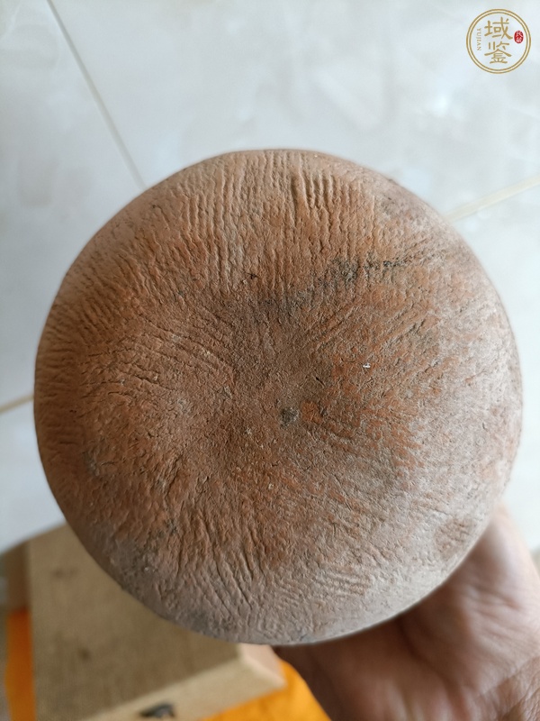 古玩陶瓷彩繪雙耳罐真品鑒賞圖