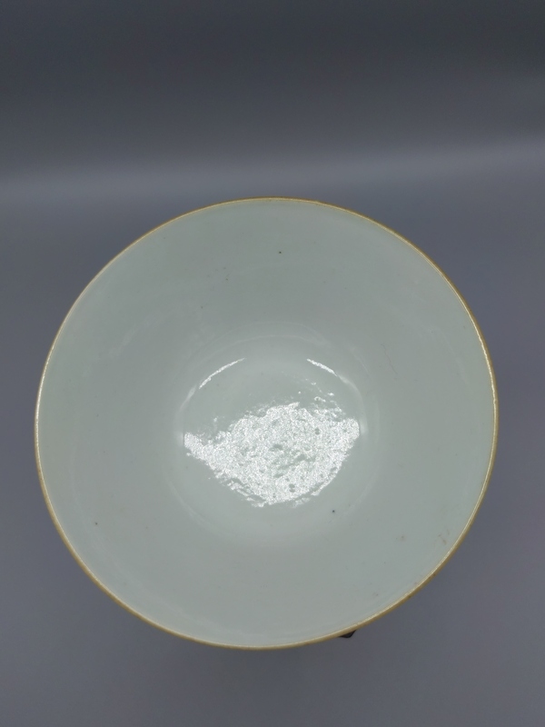 古玩陶瓷光緒細(xì)路粉彩茶碗拍賣，當(dāng)前價(jià)格4888元
