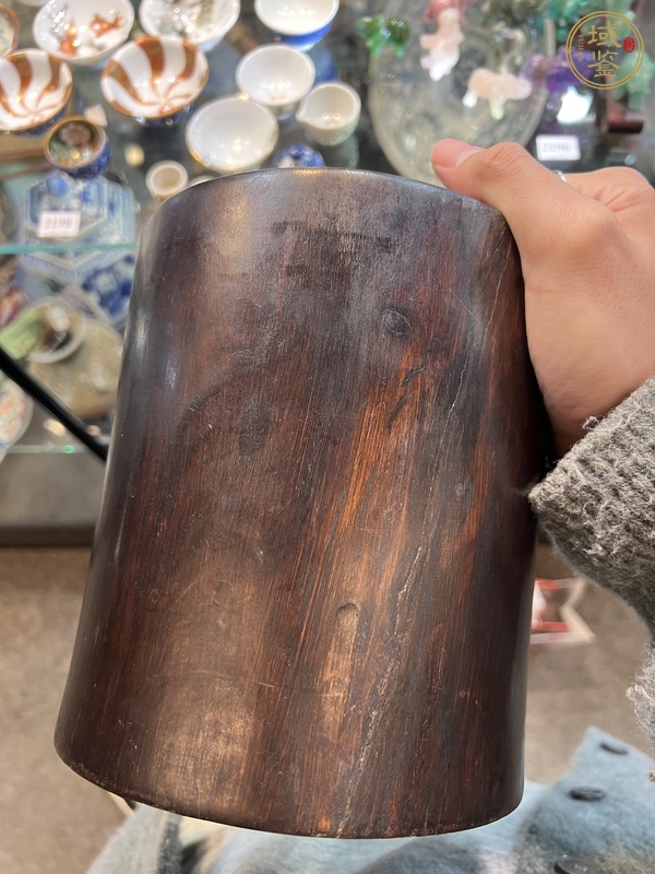 古玩筆筒真品鑒賞圖