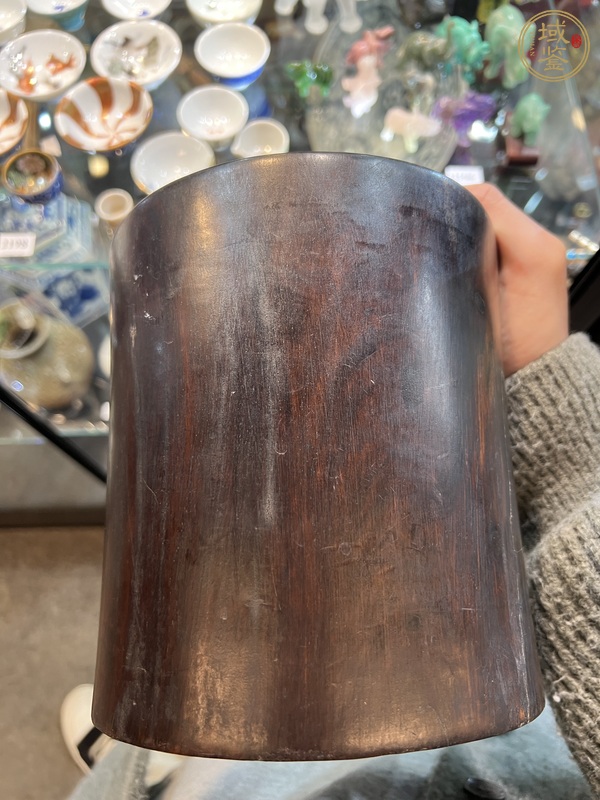 古玩雜項(xiàng)筆筒真品鑒賞圖