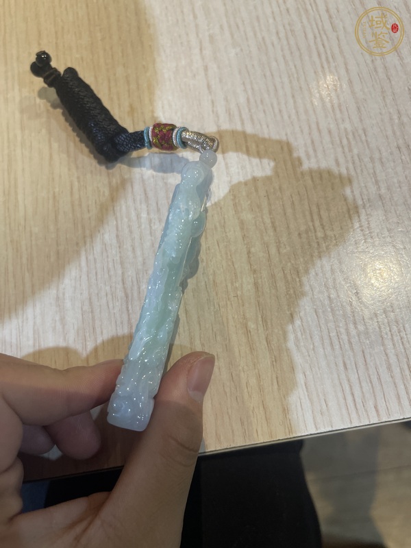 古玩玉器龍墜真品鑒賞圖