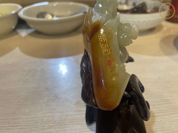 古玩玉器和田玉雕“彌勒佛”擺件真品鑒賞圖