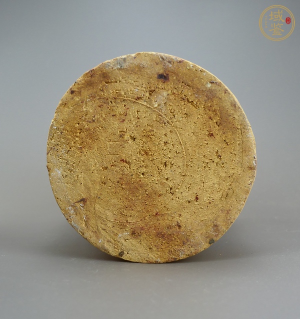 古玩陶瓷吉州窯系刻花筆筒真品鑒賞圖