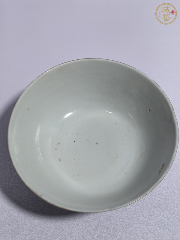 古玩陶瓷福壽紋粉彩碗真品鑒賞圖