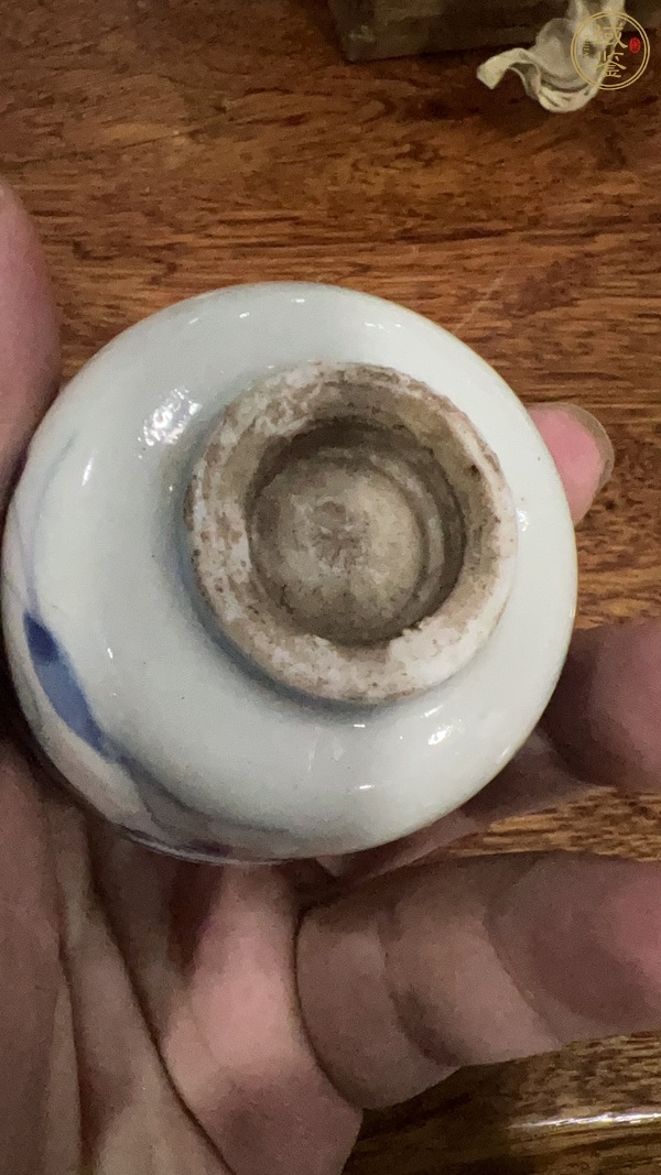 古玩陶瓷青花杯真品鑒賞圖