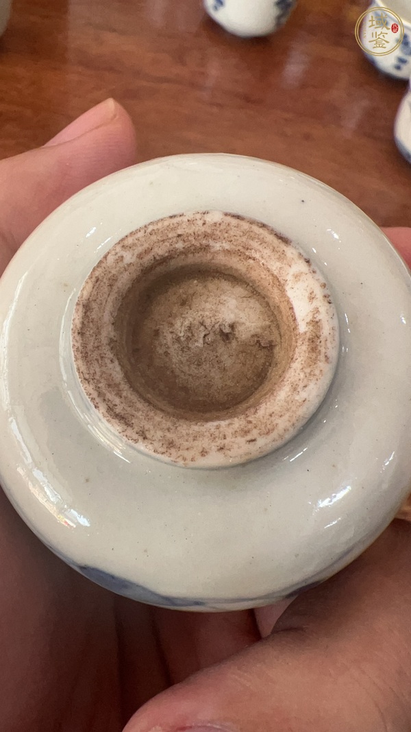 古玩陶瓷青花杯真品鑒賞圖