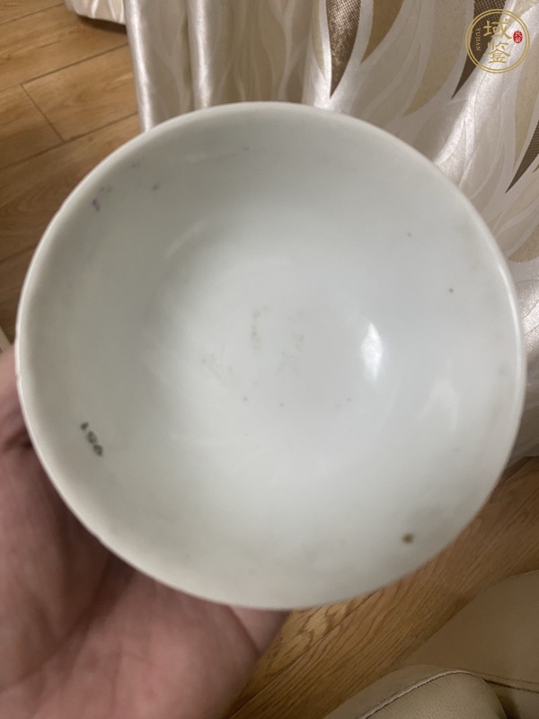 古玩陶瓷民國粉彩碗真品鑒賞圖