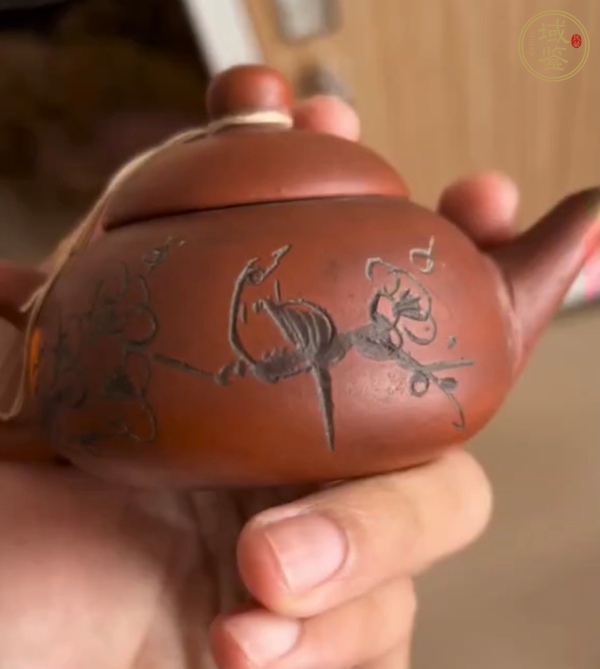 古玩雜項(xiàng)紫砂壺真品鑒賞圖