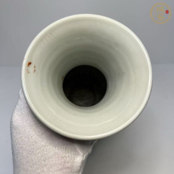 古玩陶瓷解放初 粉彩瓶真品鑒賞圖