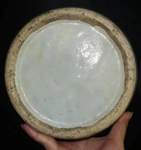 古玩陶瓷清代晚期博古圖青花大瓶拍賣，當(dāng)前價格2180元