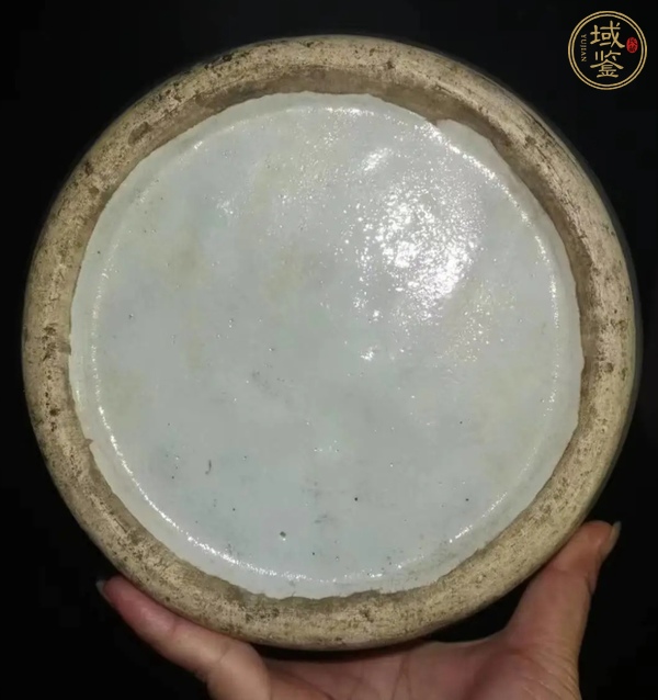 古玩陶瓷博古圖青花瓶真品鑒賞圖