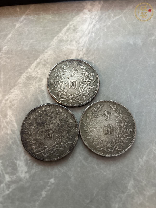 古玩錢幣大頭壹圓銀幣真品鑒賞圖