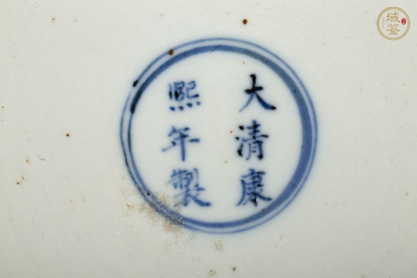 古玩陶瓷清晚·青花博古清供八寶紋將軍罐真品鑒賞圖