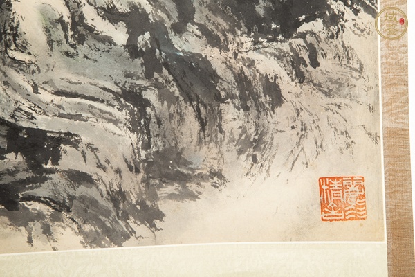 古玩字畫當(dāng)代·胡念祖 山水立軸真品鑒賞圖