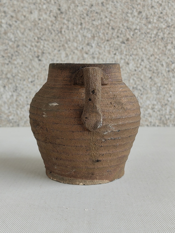 古玩陶瓷褐釉公道杯拍賣(mài)，當(dāng)前價(jià)格580元