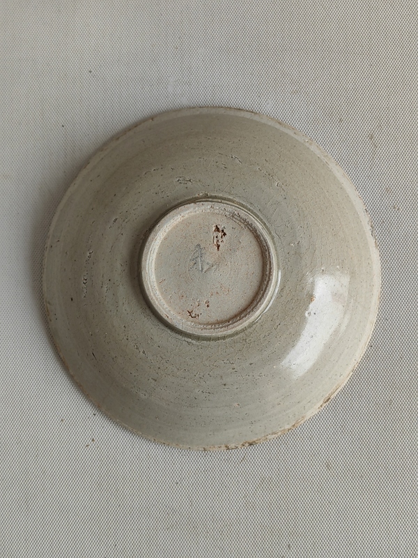 古玩陶瓷宋代影青盤拍賣,當前價格680元