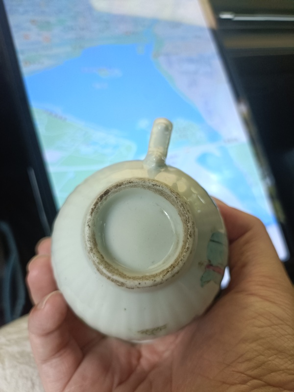 古玩陶瓷晚清粉彩人物故事紋茶杯拍賣,當(dāng)前價(jià)格3888元