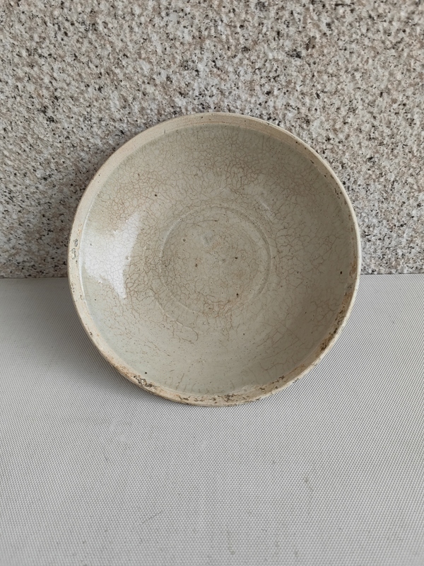古玩陶瓷宋代影青盤拍賣,當前價格680元
