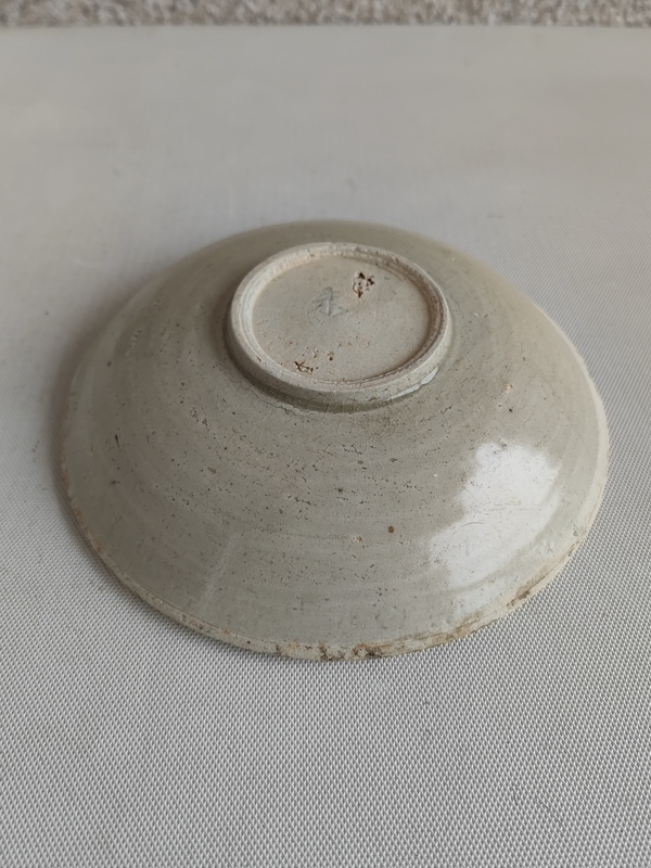 古玩陶瓷宋代影青盤拍賣,當前價格680元