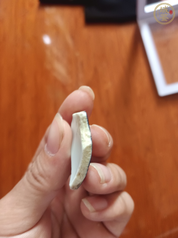 古玩陶瓷藍(lán)釉標(biāo)本真品鑒賞圖