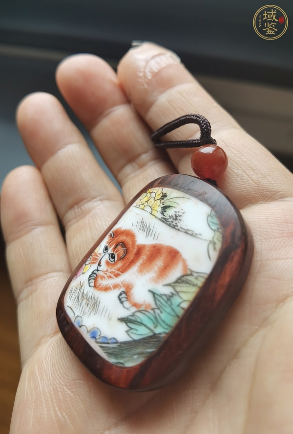 古玩陶瓷粉彩瓷片真品鑒賞圖