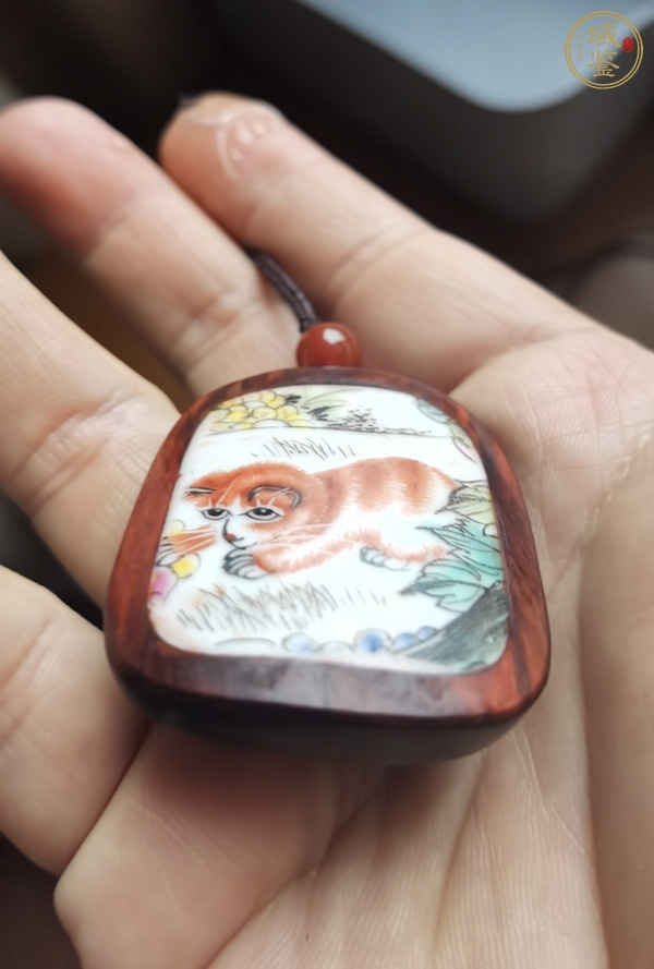 古玩陶瓷粉彩瓷片真品鑒賞圖