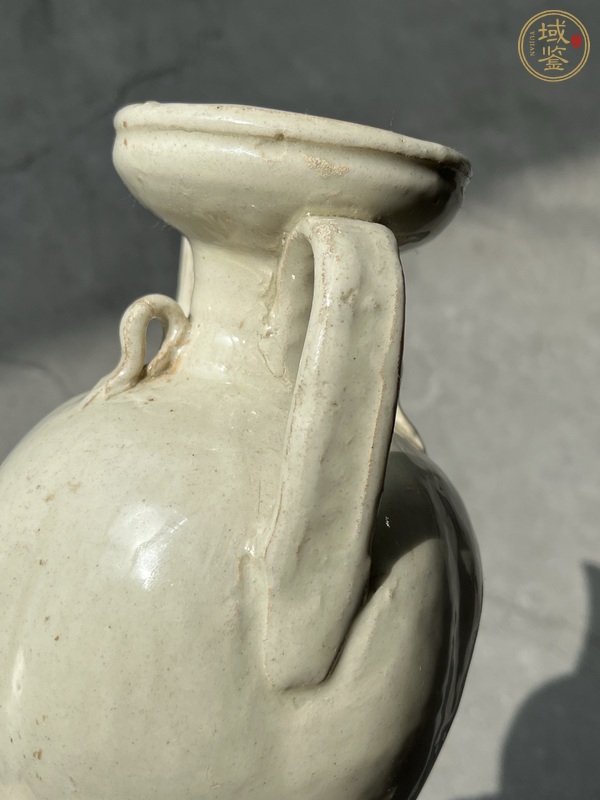 古玩陶瓷青白釉瓜棱壺真品鑒賞圖
