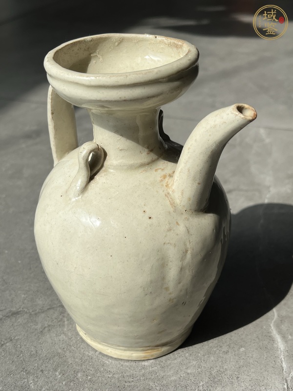 古玩陶瓷青白釉瓜棱壺真品鑒賞圖