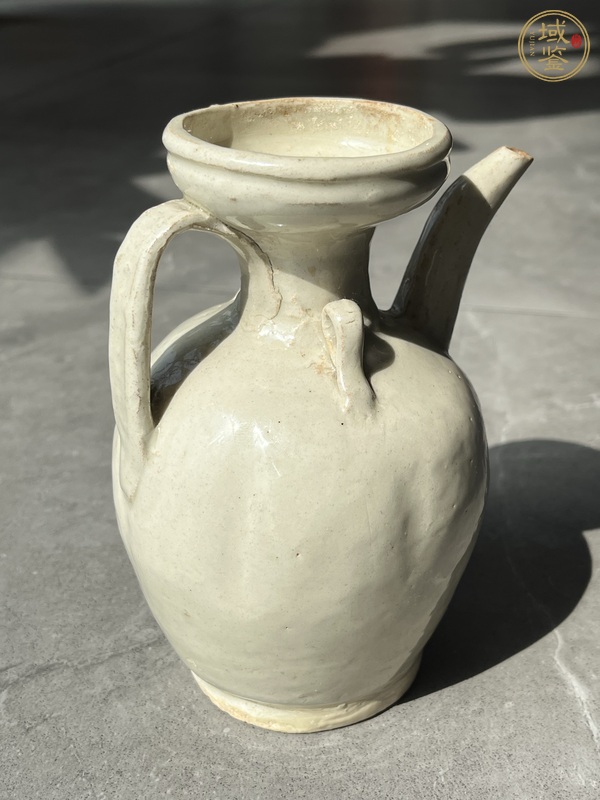 古玩陶瓷青白釉瓜棱壺真品鑒賞圖